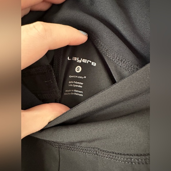 NWT Layer8 | Black Athletic Short - Picture 4 of 6